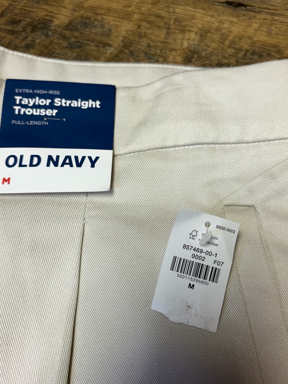 NEW Old Navy Extra High-Rise Taylor Straight Trouser Cargo Pants Womens Medium - Picture 6 of 15
